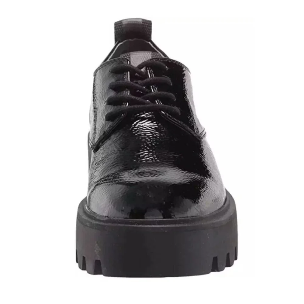 FRANCO SARTO / L-Balinlaced /  Black Patent /  Leather / Lug / Sole / Oxford